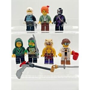 LEGO Ninjago Minifigure Lot Lloyd Zane Cryptor Misako Krait GPL Tech